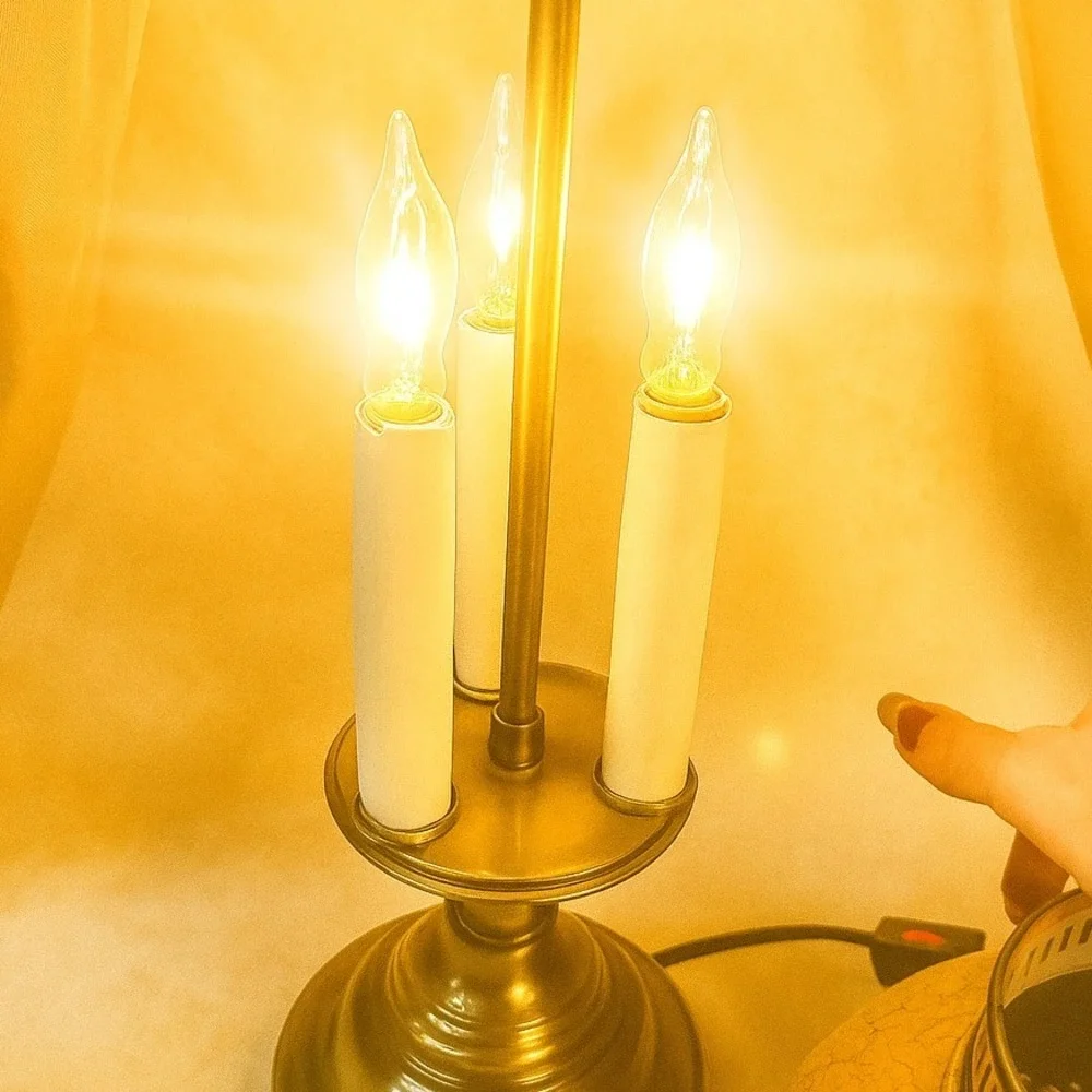 Toleware Lamp